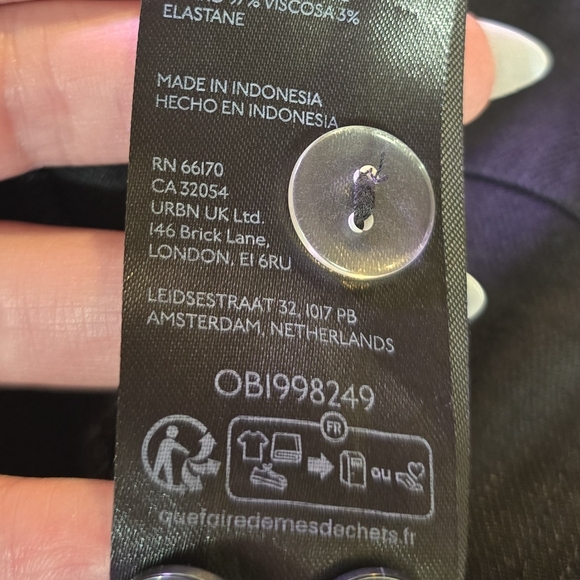 Anthropologie Linen Halter V-Neck Column Midi Dress Black Size Small - Picture 12 of 12